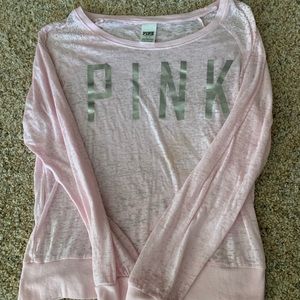 vs pink ls shirt